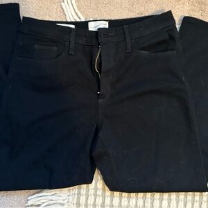 Universal Thread Dark Wash High Rise Jeans Black Size 8